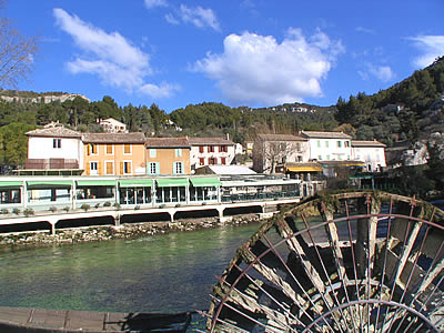 Roue  Aubes  Fontaine de Vaucluse